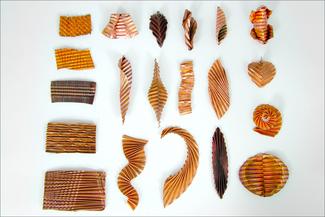 Eid.corrugation samples in copper