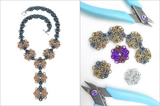 Karon.necklace and circular parts